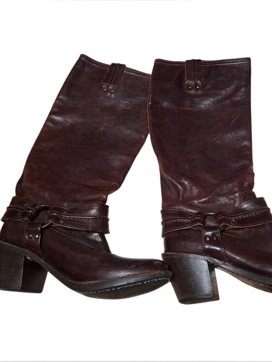 Frye Shoes - Frye Carmen Harness Tall Boots (Size 9)